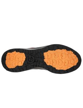 Zapatillas atom terra at117 high tex volcano naranja hombre.