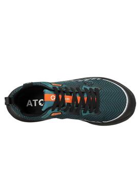 Zapatillas atom terra at117 high tex lake verde de hombre.