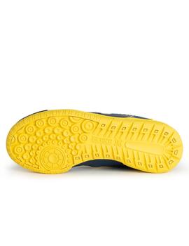Zapatillas munich g-3 kid indoor 385 marino amarillo de niño