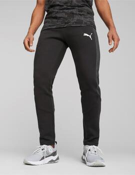 pantalón puma evostripe dk negro de hombre.