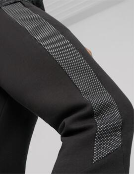 pantalón puma evostripe dk negro de hombre.
