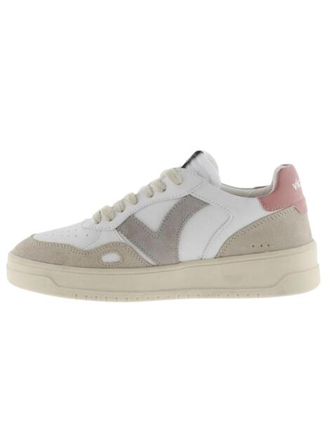 Zapatillas victoria basket seul blanco rosa de mujer.