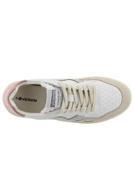 Zapatillas victoria basket seul  blanco rosa de mujer.