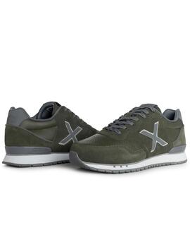 Zapatillas munich dash premium 202 verde de hombre.