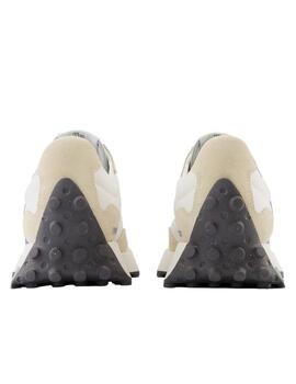 Zapatillas new balance ws327pv blanco beige azul de mujer.