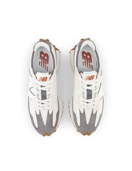 Zapatillas new balance ms327pj blanco gris de hombre.