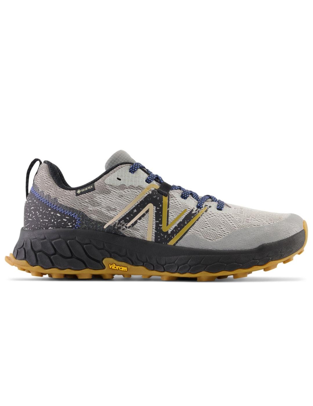 Zapatillas new balance hierro gtx mthigq7 gris negro hombre.