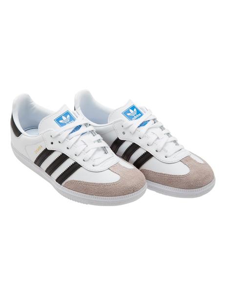 Complicado Adviento estar Zapatillas de NIÑO ADIDAS SAMBA OG C BLANCO