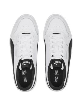 Zapatillas puma carina street blanco negro de mujer.