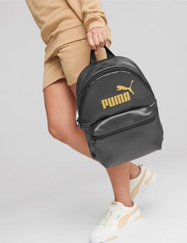 mochila puma core up negro de mujer.