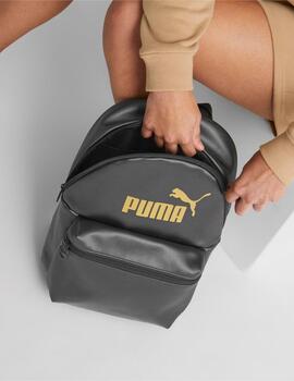 mochila puma core up negro de mujer.