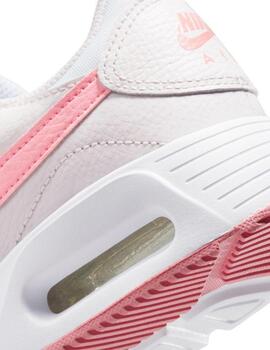 Zapatillas nike air max sc beige rosa de mujer.