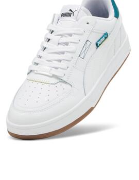 Zapatillas puma caven 2.0 vtg blanco verde de hombre.