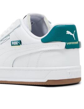 Zapatillas puma caven 2.0 vtg blanco verde de hombre.