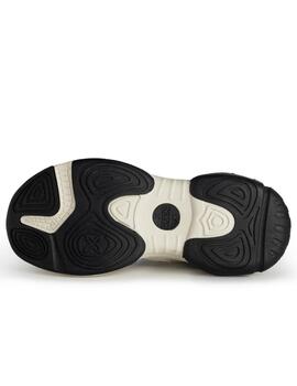 Zapatillas munich sabbia 03 blanco marrón de mujer.