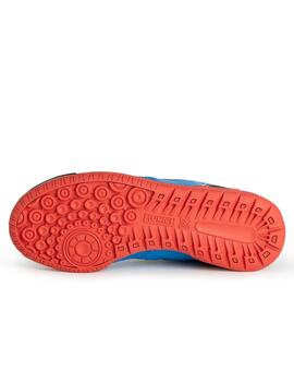 Zapatillas munich g3 kid indoor 386 azul rojo de niño.
