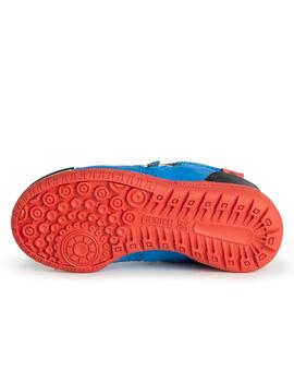 Zapatillas munich g3 kid vco indoor 386 azul rojo de niño.