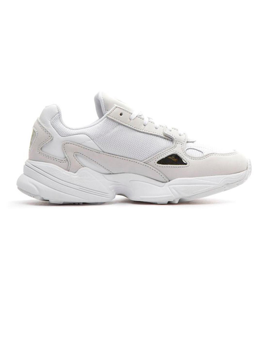 adidas falcon blanco