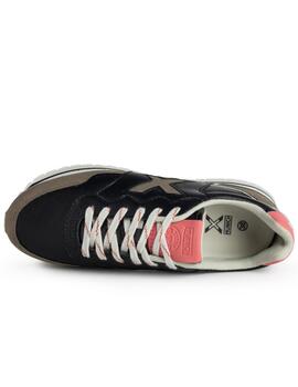 Zapatillas munich dash sky 14 negro de mujer.