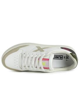 Zapatillas munich legit 46 blanco verde de mujer.