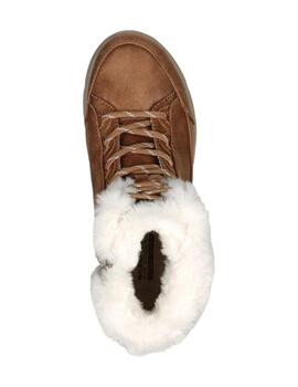 Botas skechers glaciar ultra cozyly marrón de mujer.