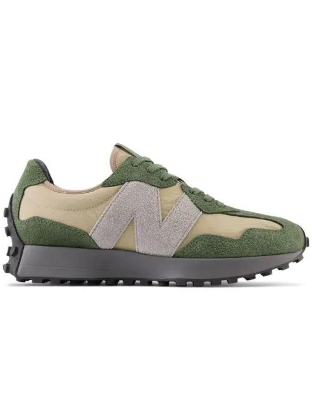 Zapatillas new balance ms327wg verde de hombre.