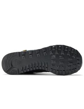 Zapatillas new balance u574kbg verde negro de hombre.