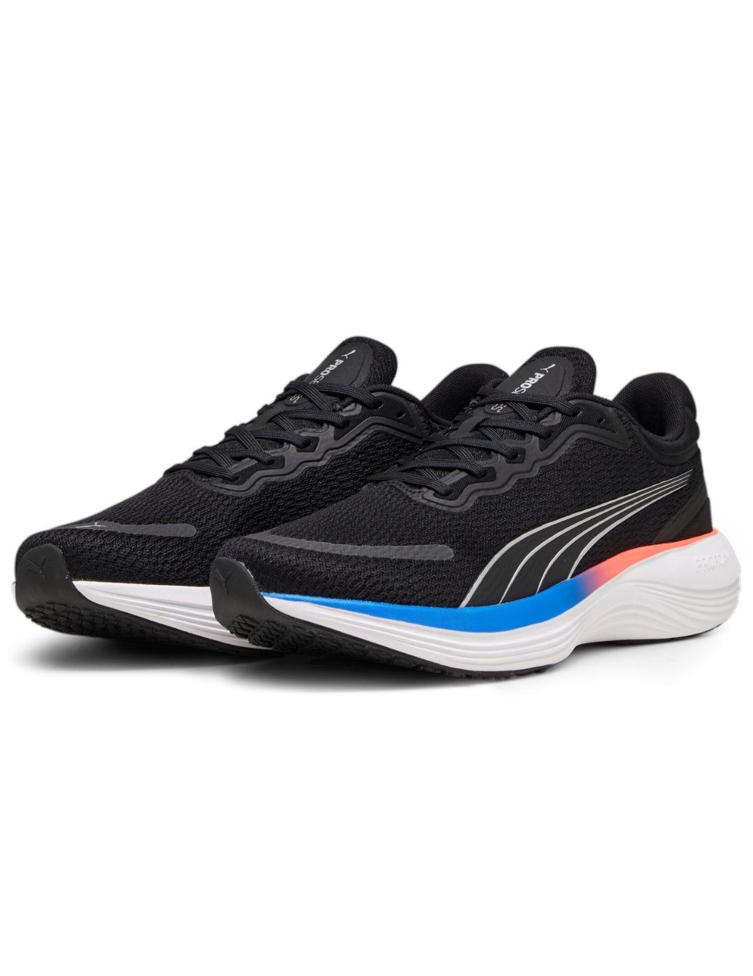 Zapatillas puma scend pro negro de hombre.