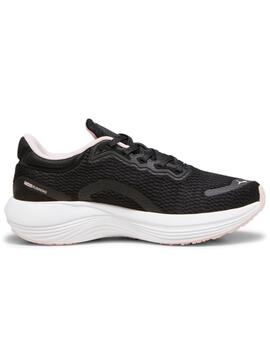 Zapatillas puma scend pro negro de mujer.