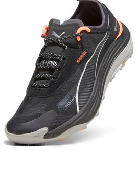 Zapatillas de trail puma voyage nitro 3 gtx negro de hombre.