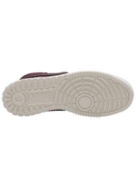 Zapatillas nike vision mid winter granate de hombre.