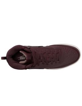 Zapatillas nike vision mid winter granate de hombre.