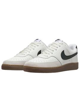 Zapatillas nike court vision blanco beige de hombre.