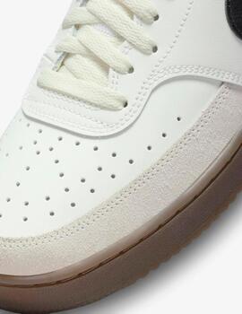Zapatillas nike court vision blanco beige de hombre.
