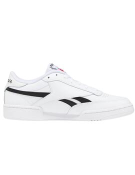 Zapatillas reebok club c revenge blanco negro de hombre.