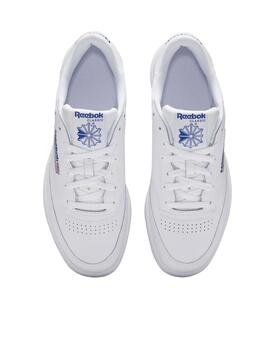 Zapatillas reebok club c 85 blanco azul de hombre.