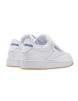 Zapatillas reebok club c 85 blanco azul de hombre.