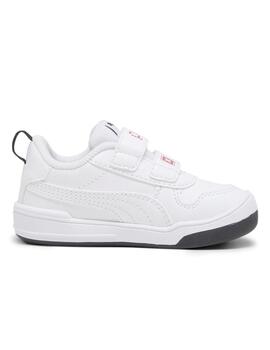 Zapatillas puma multiflex sl play v inf blanco de bebé.