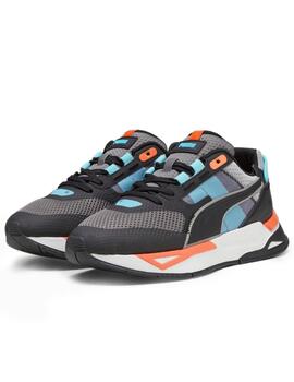 Zapatillas puma mirage sport tech negro gris de hombre.