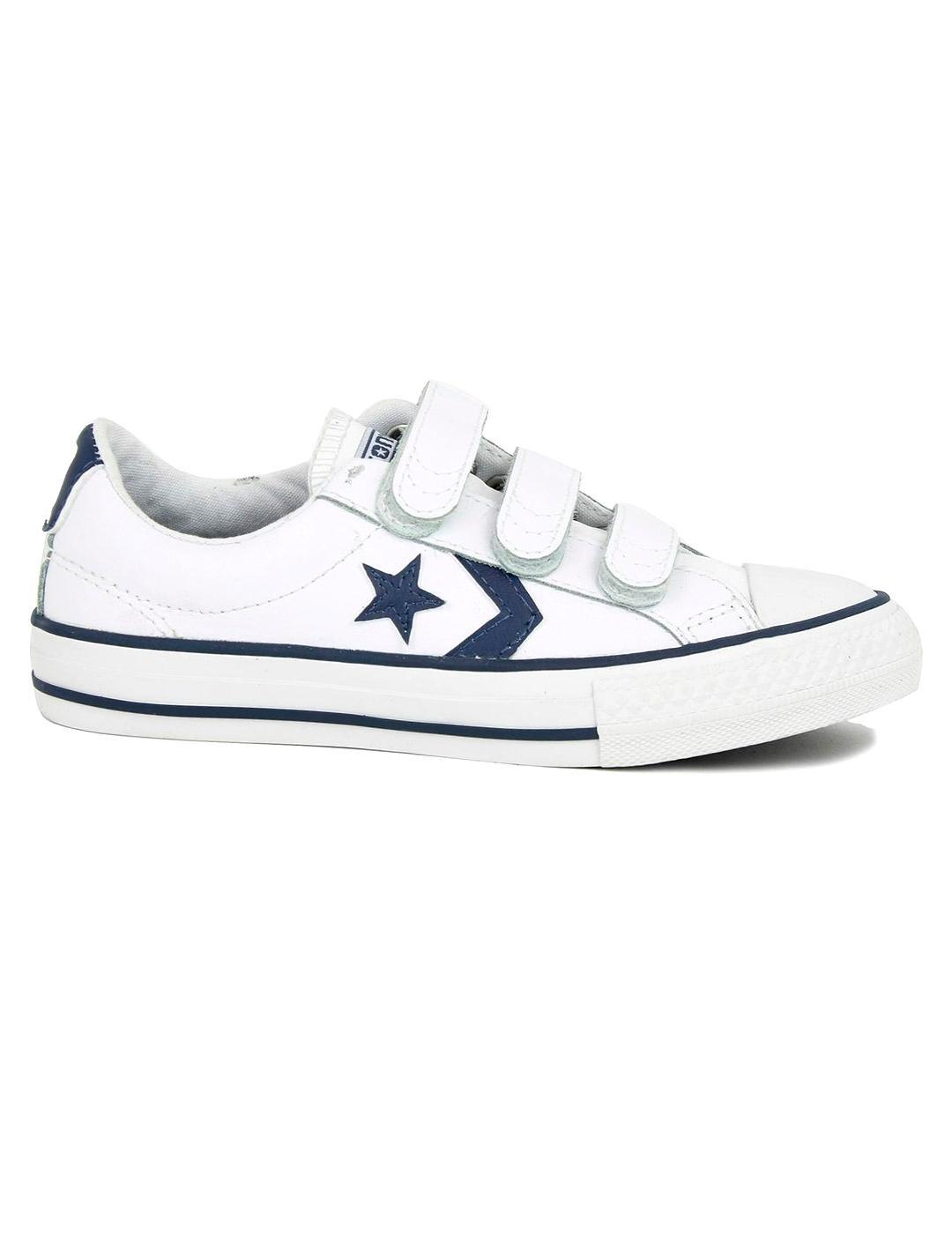 Zapatillas de Niño STAR PLAYER 3V BLANCO/AZUL