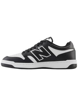 Zapatillas new balance bb480lba blanco negro unisex.