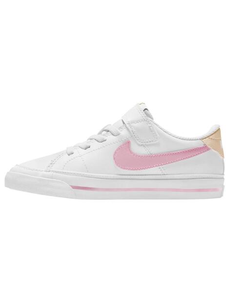 Zapatilla Niña Nike COURT ROYALE (PSV) Rosa cierre Velcro 833536-602