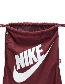 Bolsa gymsack nike burdeos unisex.