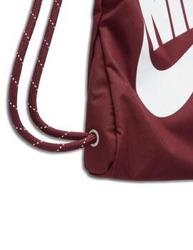 Bolsa gymsack nike burdeos unisex.