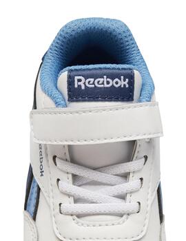 Zapatillas reebok classic jogger 3.0 1v blanco azul de bebé.