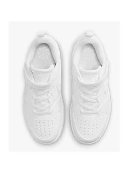 Zapatillas nike court borough low recraft ps blanco de niño.