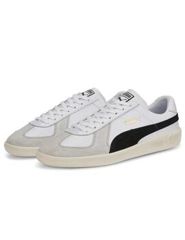 Zapatillas puma army trainer blanco unisex.