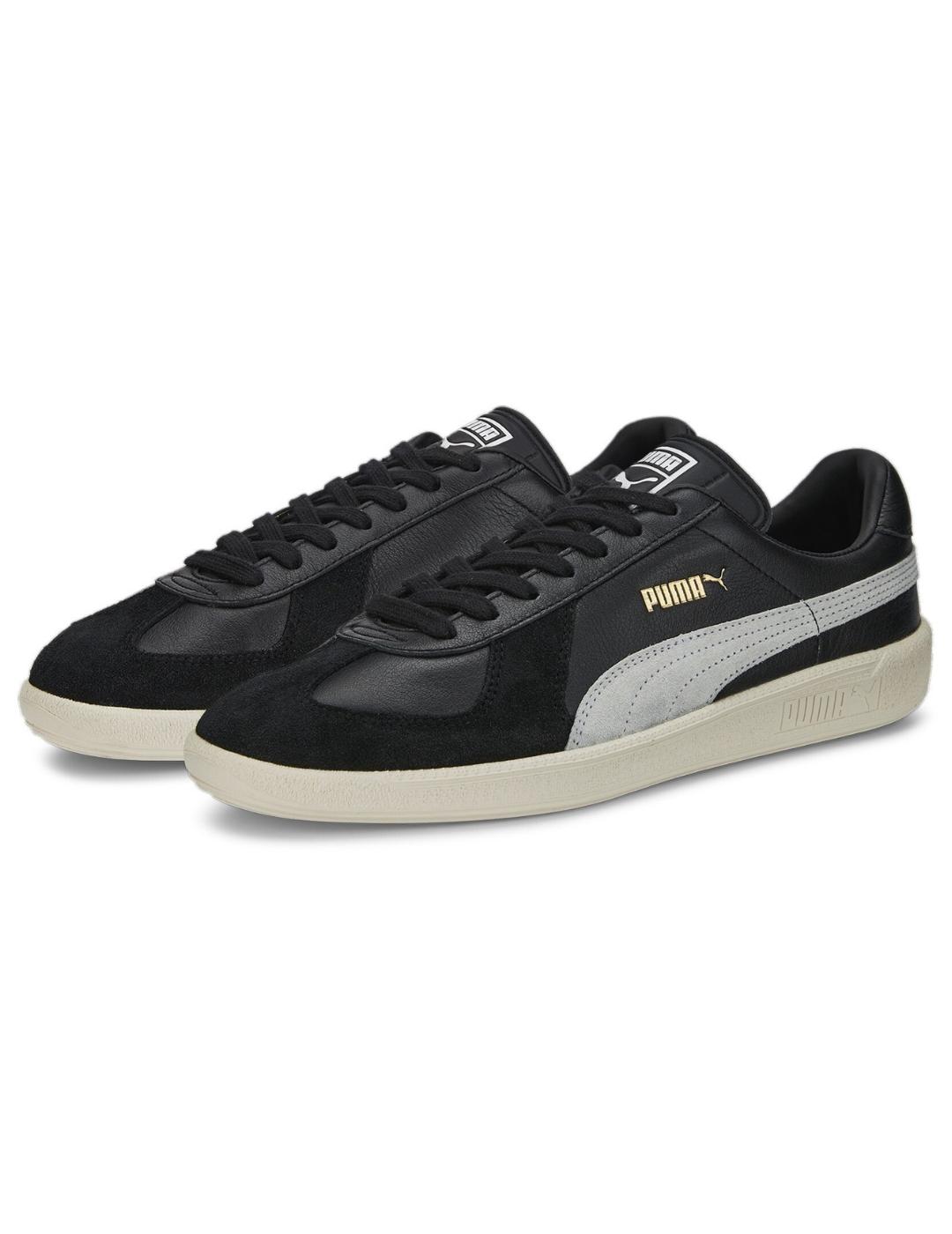 Zapatillas puma army trainer negro unisex.