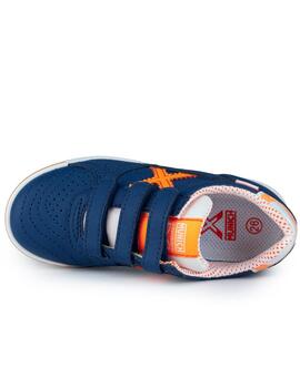 Zapatillas munich g3 kid profit vco 408 azul naranja de niño