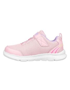 Zapatillas skechers comfy flex 2.0 happy stride rosa de bebé